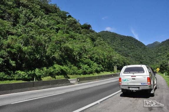 Subindo a Serra do Mar, no Paraná, última viagem da Fiona nesses 1000dias